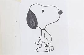 Image result for Easy Draw Snoopy