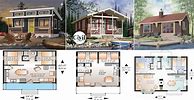 Image result for 2 Bedroom Beach House Plans