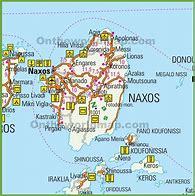 Image result for Tourist Map of Naxos