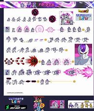 Image result for Frieza Sprite Sheet