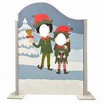 Image result for Christmas Elf Face Cutouts