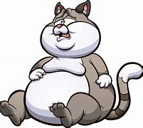 Image result for Round Fat Cartoon Cat