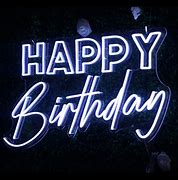 Image result for Neon Happy Birthday Card