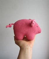 Image result for Pink Pig Soft Toy