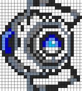 Image result for Portal Pixel Art Grid