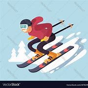 Image result for Skiing Cartoon