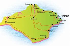 Image result for St. Helens Isle of Wight Map