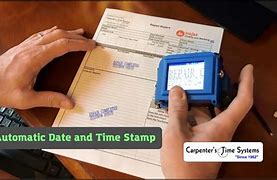 Image result for Document Date Stamp