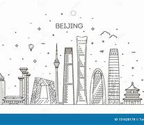 Image result for Beijing Image Cartoon Black and White