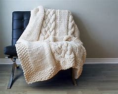 Image result for Large Knit Blanket