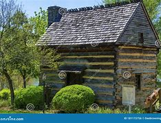 Image result for Daniel Boone Cabin