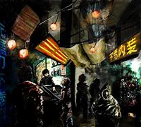 Image result for Shady Market Concept Art