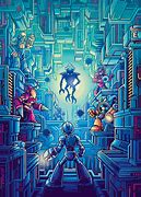 Image result for Mega Man 1 Art