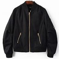 Image result for Bomber Jacket with Brass Button and Zipper