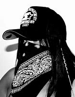 Image result for Gangsta Girl with Bandana Drawing