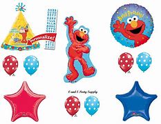 Image result for Elmo Birthday Balloons