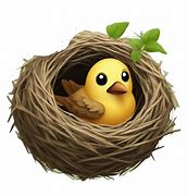 Image result for Bird Nest Emoji