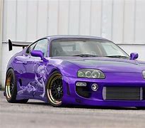 Image result for Toyota Supra MK4 Widebody Kit Purple