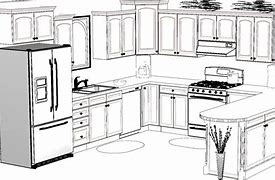 Image result for Modern Kitchen Sketches