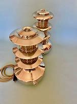 Image result for Pagoda Lamps Pair