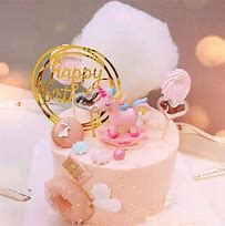 Image result for Gold Cake Topper Birthday