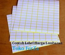 Image result for Ukuran Kertas Label Roll