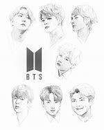 Image result for BTS Line Art