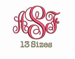 Image result for Free Embroidery Monogram Fonts