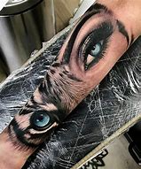 Image result for Wolf and Owl Eye Tattoo