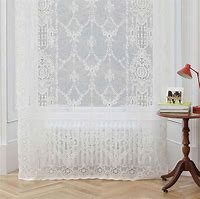 Image result for Lace Window Curtains