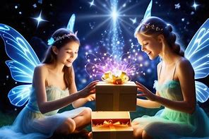 Image result for Opening Gift Box Magical