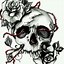 Image result for Skull Crazy Art Drawings