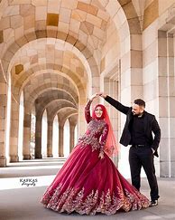 Image result for Muslim Wedding Dresses with Hijab