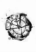 Image result for Broken Clock Ink Drawing