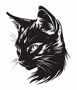 Image result for Cat Face Vector