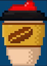 Image result for Coffe Cup Pixel Art