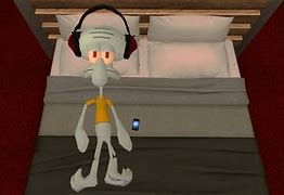 Image result for Squidward in Bed