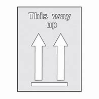 Image result for This Way Up Stencil