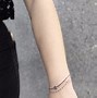 Image result for Name Bracelet Tattoos On Wrist