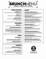 Image result for Iron Axe Brunch Menu