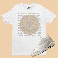 Image result for Air Jordan 3 Shirt