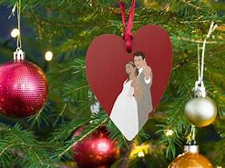 Image result for Wedding Christmas Ornaments