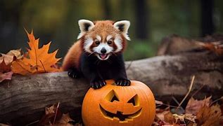 Image result for Red Panda Pumpkin Stencil