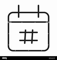 Image result for Calendar Icon Black White