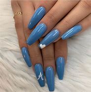 Image result for Bright Blue Nail Designs