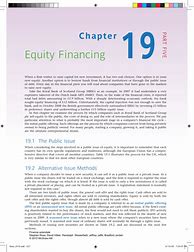 Image result for Equity Financing Request Example