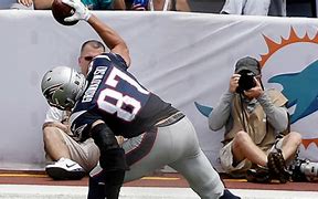 Image result for Gronk Touchdown