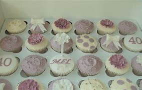 Image result for Pull Apart Yellow Cupcakes 40th Birthday