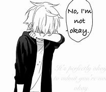 Image result for Depressed Animé Boy