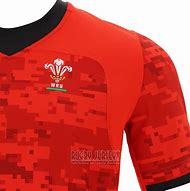 Image result for Wales Rugby Jersey